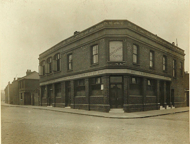 Britannia, 2a Junction Street, Canning Town E16 - in 1925
