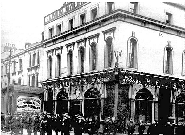 Custom House Hotel, 277 Victoria Dock Road, Canning Town E16 - Licensee H Elliston