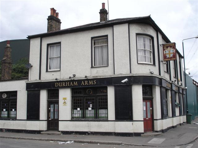 Durham Arms, 24 Stephenson Street, E16 - in September 2007