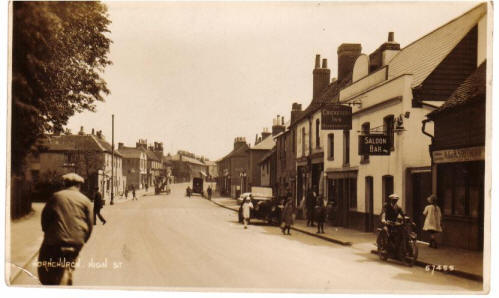 Cricketers, High Street, Hornchurch, circa 1920s