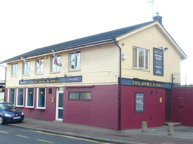 Army & Navy, 36 New Barn Street, E13 - in July 2008