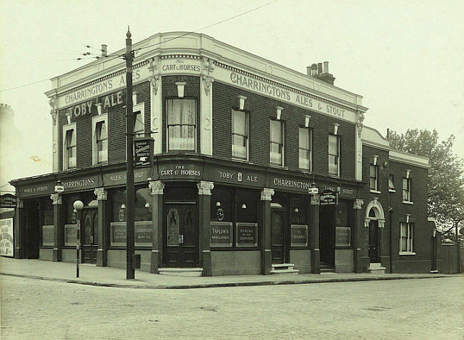 Cart & Horses, Leytonstone Road, 1 Maryland Point, Stratford E15 - in 1936