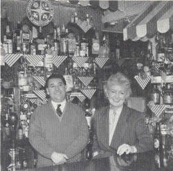 Mr & Mrs S P Thurston, Chobham Arms, Chobham Road in 1958