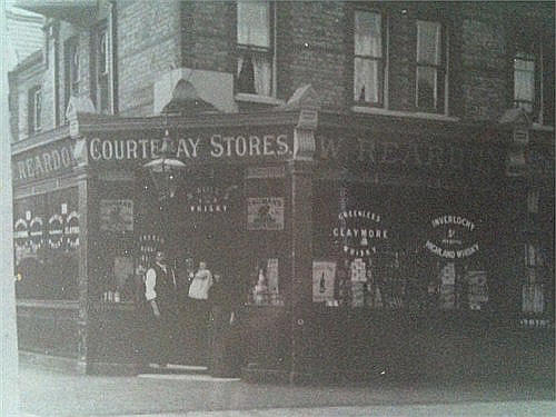 Courtenay Stores, 108 Edward Road, Walthamstow - circa 1910(Owner W Reardon)