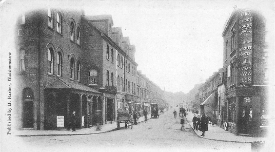 Hoe Street, Walthamstow, in 1903