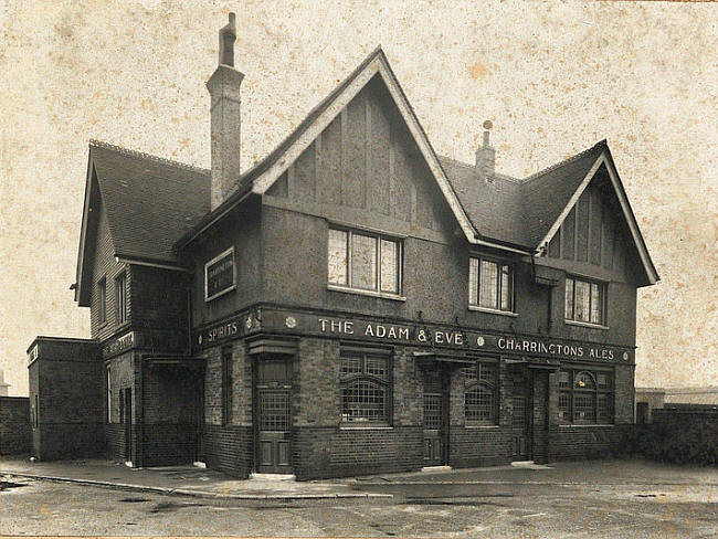 Adam & Eve, 126 Abbey Road, West Ham E15 - in 1951