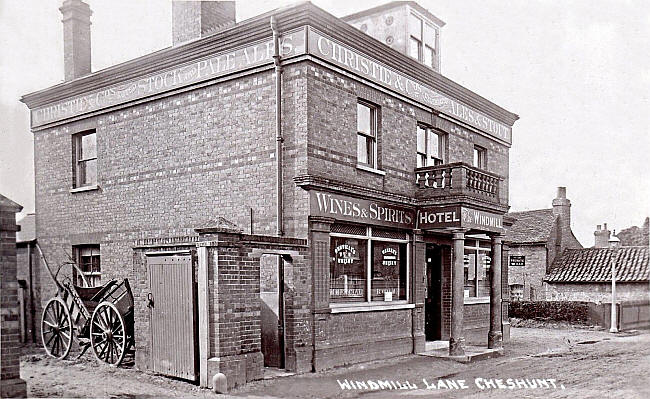 Windmill, Windmill Lane, Cheshunt - circa 1900