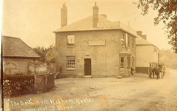 The Bell, Much Hadham - proprietor J Stone