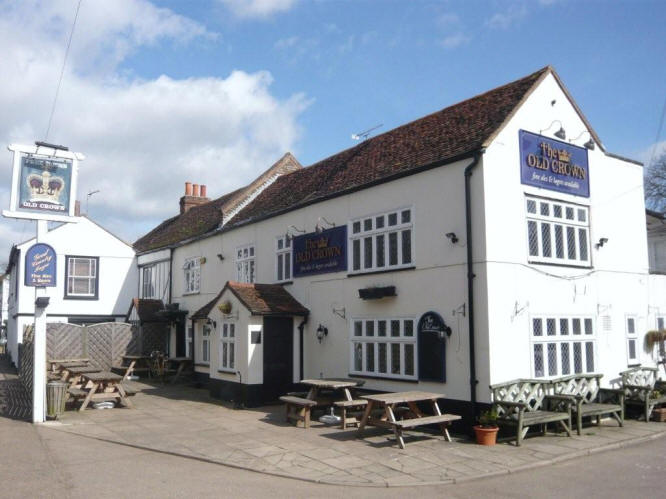 Old Crown, Tower Hill, Hadham Cross - in March 2009