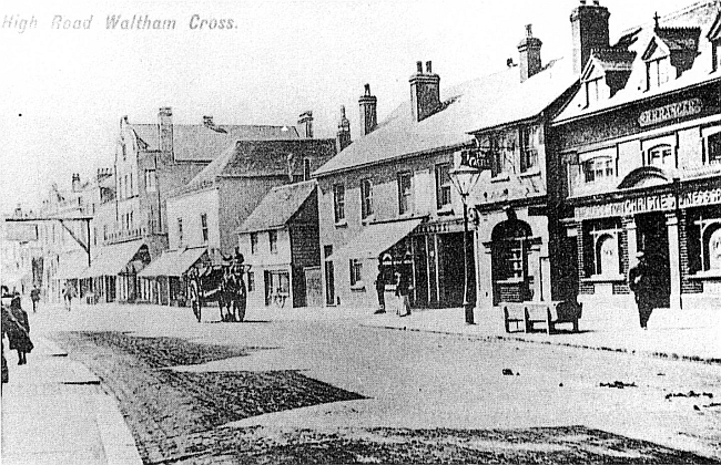 Castle, 123 High Street, Waltham Cross - circa 1905