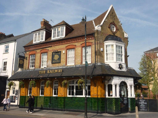 Railway Hotel, 45 East Street, Bromley - in April 2010