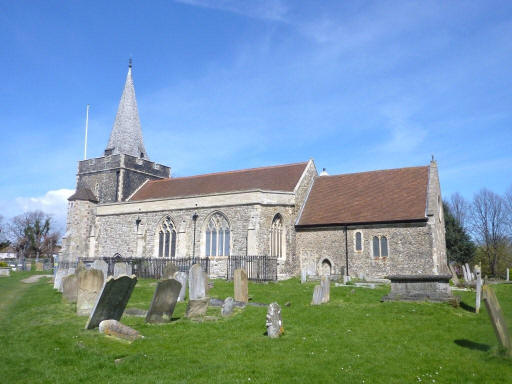 All Saints parish church, Frindsbury - in April 2010