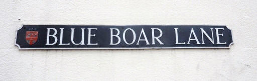 Blue Boar Lane, Rochester - in February 2010