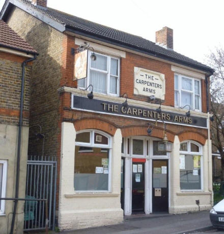 Carpenters Arms, 13 Cossack Street, Rochester - in April 2010