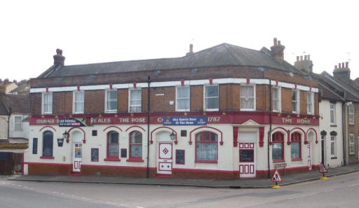 Rose Inn, 1 & 3 Catherine Street, Rochester - in April 2010