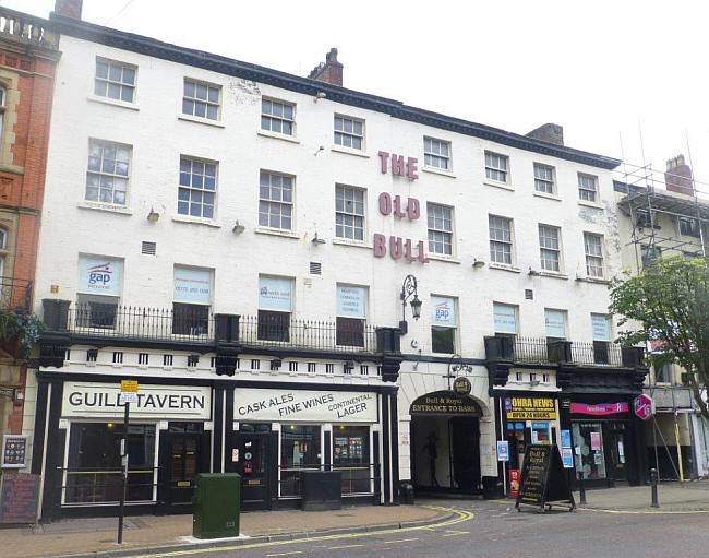 Bull Inn & Royal Hotel, 141 Church Street, Preston, Lancashire - in August 2014