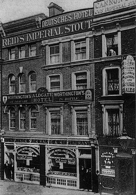 Aldgate Hotel, 77 Aldgate High Street & the Rose & Crown, 78 Aldgate High Street