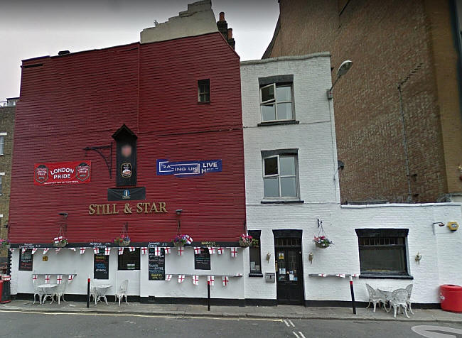 Still & Star, 1 Little Somerset Street E1 8AH - in 2015