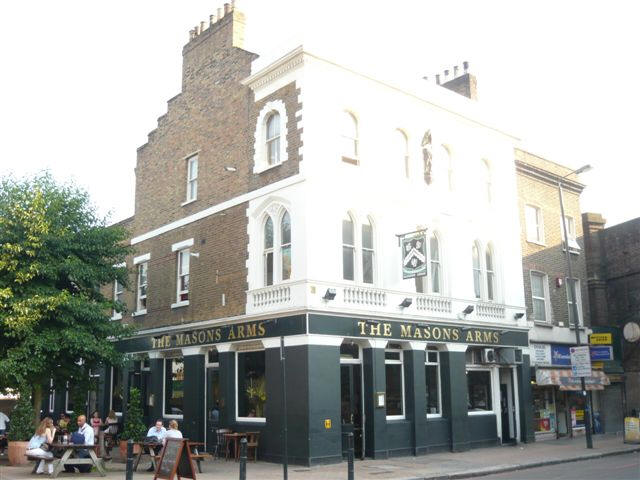Masons Arms, 169 Battersea Park Road, SW8 - in July 2008