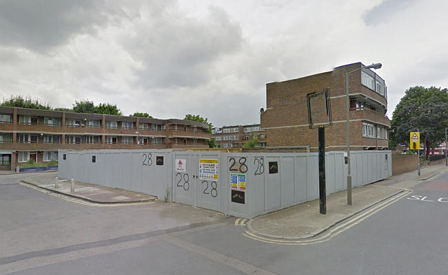 NO PUB, 137 Thessaly Road, SW8 - in 2016, now demolished