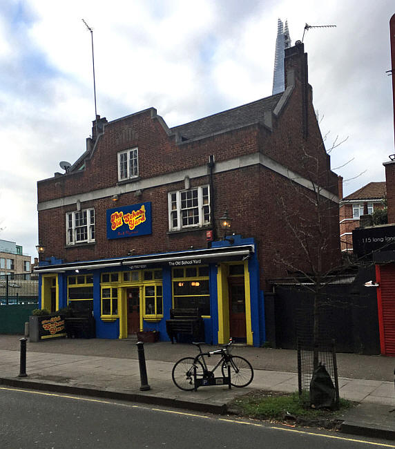 George, 109-111  Long Lane, Bermondsey - in April 2018