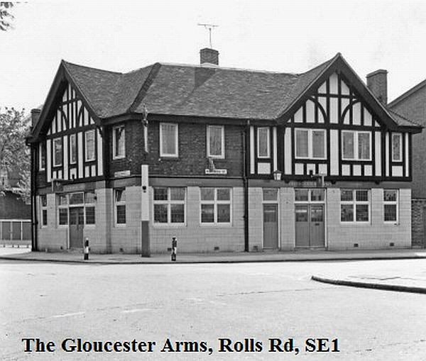 Gloucester Arms, 74 Rolls Road SE1