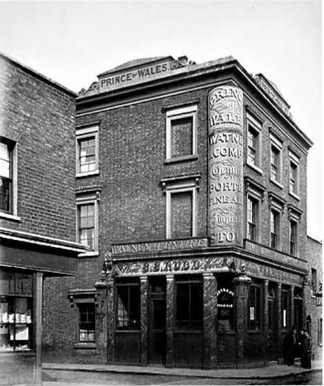 Prince of Wales, 17 Riley street, Bermondsey SE1 - licensee S Rudd