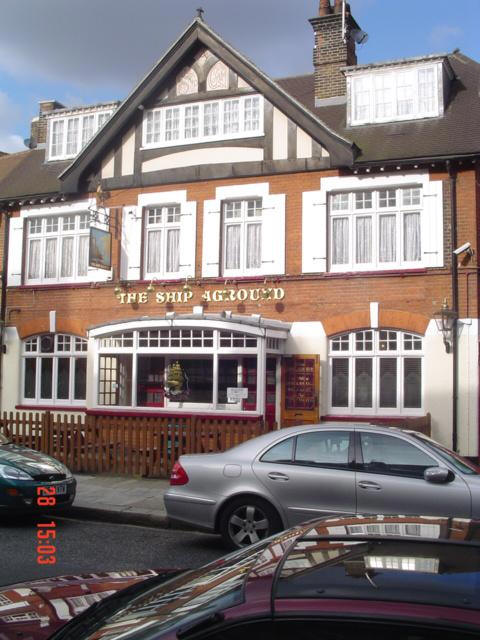 Ship Aground, 33 Wolseley Street - Kindly supplied by Pat Ashdown in February 2006
