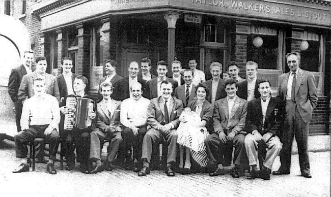 The Hope, Pollard Row, Bethnal Green - on a coach outing
