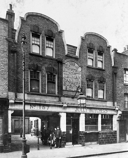 Jolly Butchers, 157 Brick Lane - circa 1950