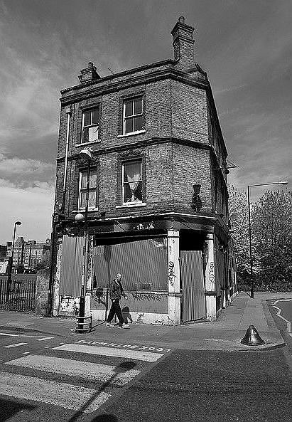 Lord Hood, 89 Dunbridge Road just prior to demolition