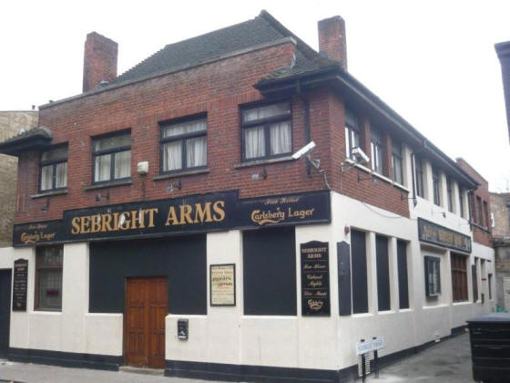 Sebright Arms, 31 Coate Street, E2 - in November 2008