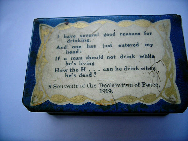 Masons Arms - A Souvenir of the Declaration of Peace, 1919.