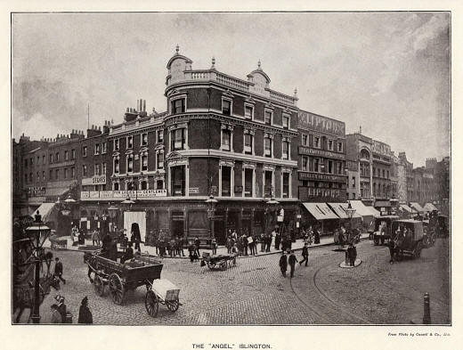 Angel, Islington - in 1890s