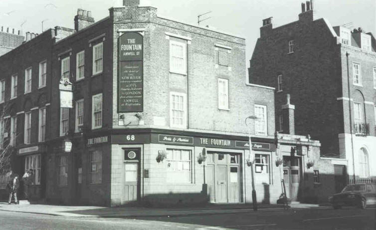 Fountain, 68 Amwell Street, EC1 - circa 1986