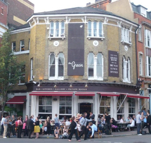 Fox & French Horn, 29 Clerkenwell Green, EC1 - in June 2009