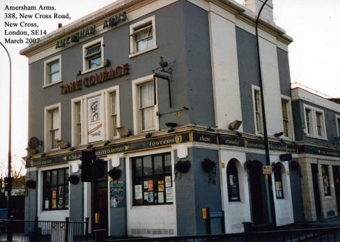 Amersham Arms, 388 New Cross Road, New Cross - in March 2007