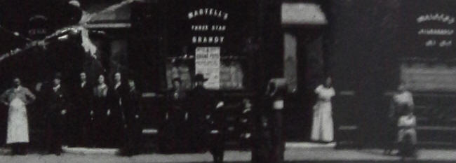 Henrietta Ashley was my Grandmother and appears in the door way in the photo. Those outside the pub are all the family and staff.