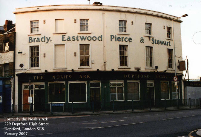 Noah's Ark, 229 Deptford High Street - in February 2007