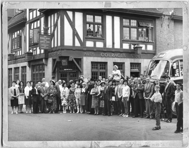 The Robin Hood & Little John, 117 Deptford Church Street - in 1964