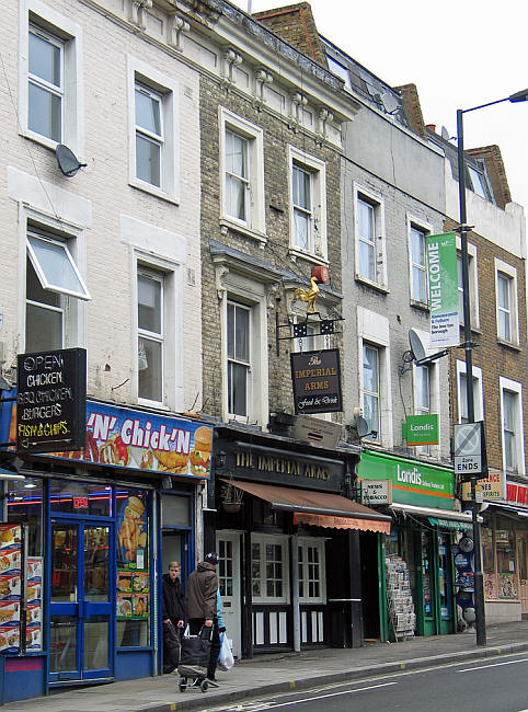 Imperial Arms 8 Lillie Road SW6 - in February 2014