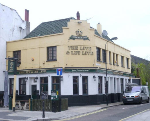 Live & Let Live, 35 North End Road, W14 - in April 2009