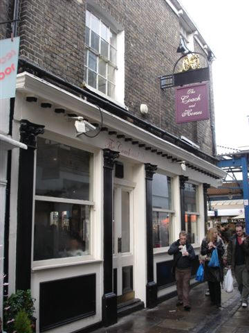 Coach & Horses, 13 Greenwich Market, SE10 - in December 2007