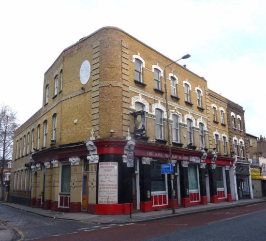 King William IV, 155 Trafalgar Road, Greenwich - in January 2011