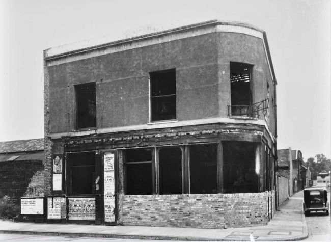 Lord Nelson, Trafalgar Road at the the corner of Eastney Street SE10, in 1952.