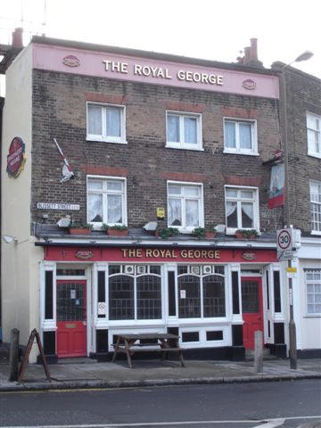 Royal George, 2 Blissett Street, SE10 - in December 2007