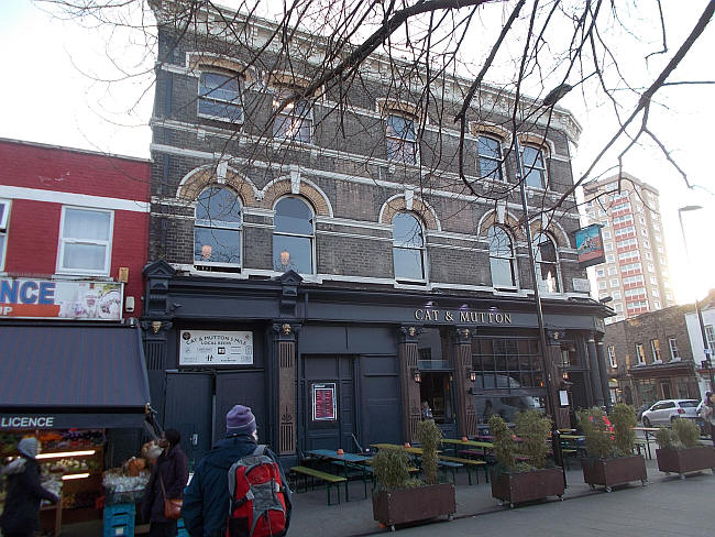 Cat & Mutton, 76 Broadway market - in February 2019