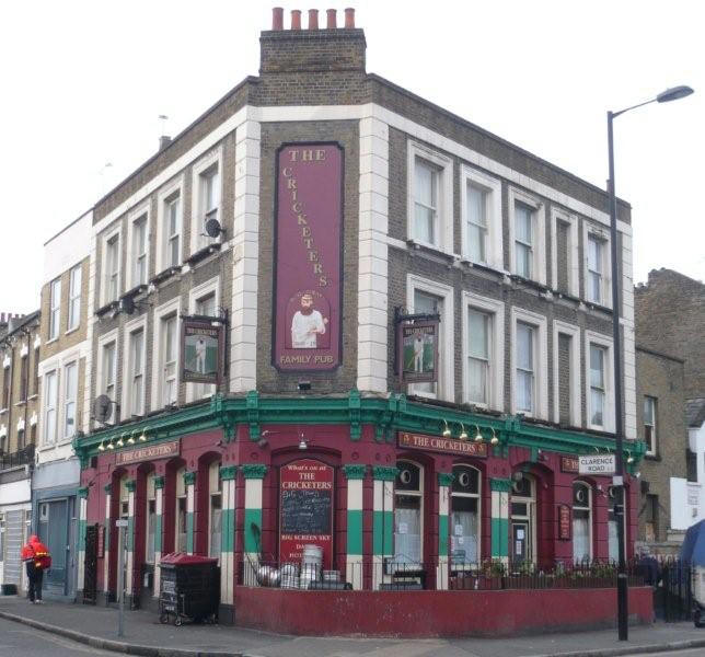 Cricketers Hotel, 181 Clarence Road, Clapton, E5 - in October 2008