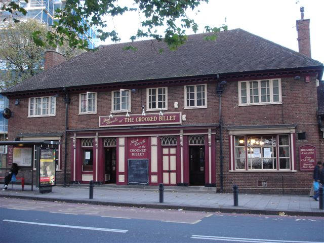 Crooked Billet, 84 Upper Clapton Road - in November 2006