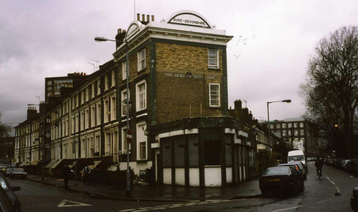 Duke of Devonshire, 72 Darnley Road - in February 2002
